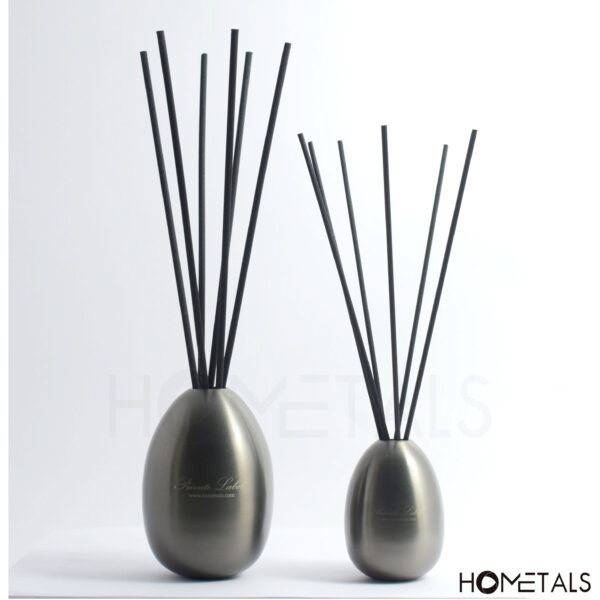 Wholesale matte black reed diffuser vessel for fragrance brands