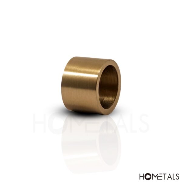 Heavyweight ribbed brass candle holder, wholesale supplier