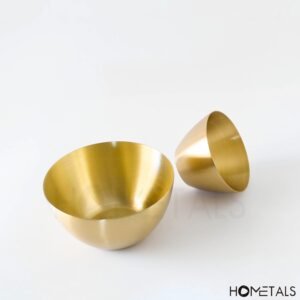 Wholesale Brushed Brass Mini Bowl for Stylish Events