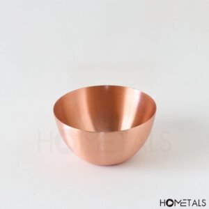 Wholesale Pure Copper Brushed Finish Large Bowls