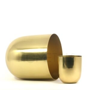 Premium Quality Golden 1250g Candle Jar for Luxury Brands - Image 3