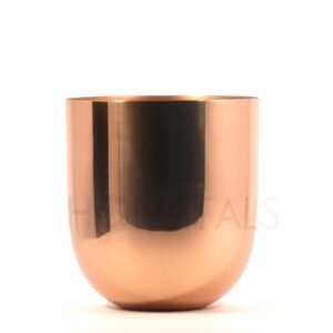Extra-Large Copper Rose-Gold Candle Jar for 1250g Wax