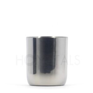 Wholesale Silver Finish Metal Container for 250g Wax