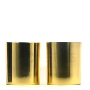 Premium Flat Design Golden Candle Vessel – 500g Capacity - Image 4