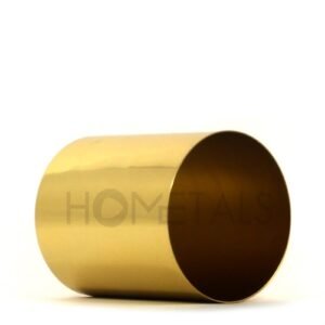 Premium Flat Design Golden Candle Vessel – 500g Capacity - Image 3