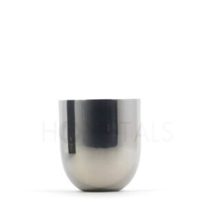 Small Silver Metal Candle Container for 150g Wax - Image 5