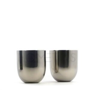 Small Silver Metal Candle Container for 150g Wax - Image 2