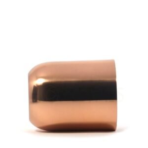 Rose Gold Glossy Candle Jar – Vault Design for 450g Candles - Image 6