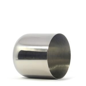 Large Silver Candle Container – Perfect for 800g Wax - Image 2