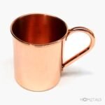 straight copper moscow mule mug 300ml high gloss welded handle wholesale EU Portugal