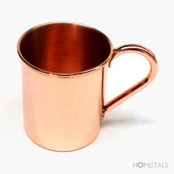 straight copper moscow mule mug 300ml high gloss welded handle wholesale EU Portugal