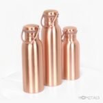pure copper water bottle set small medium large wholesale EU Portugal