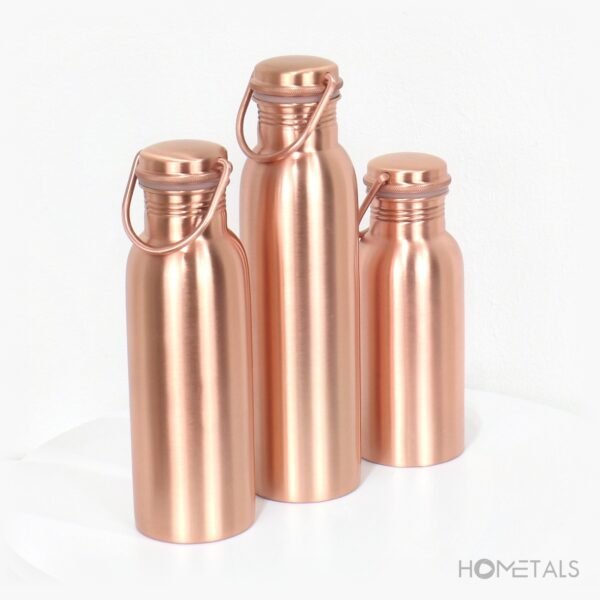 pure copper water bottle set small medium large wholesale EU Portugal