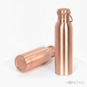Pure Copper Water Bottle 1000ml with Handle | Wholesale EU | Hometals - Image 2