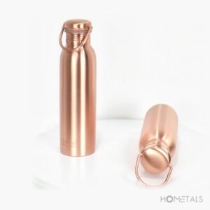Pure Copper Water Bottle 1000ml with Handle | Wholesale EU | Hometals - Image 4